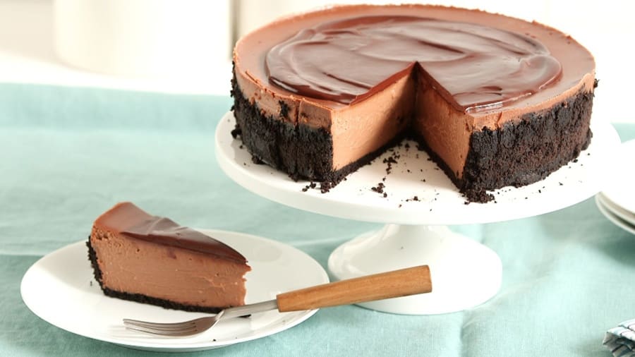 Triple Chocolate Cheese Cake