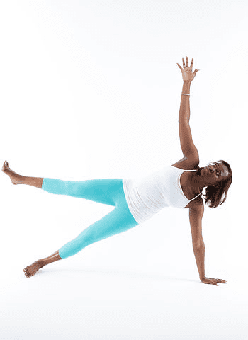 side plank yoga pose